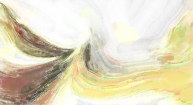 Yüzeyde suluboya vuruşlar. Sanatsal arkaplan resmi. Tablo üzerinde soyut resim. Fırça darbeleri. Çağdaş sanat. El işçiliğinin renkli dokusu. Modern resim.