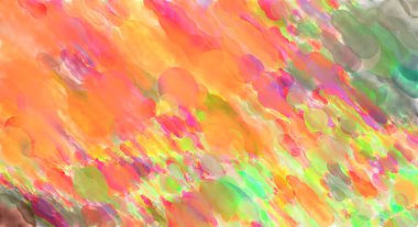 Çağdaş sanat. El yapımı resim. Modern sanat eserleri. Yüzeyde suluboya fırça darbeleriyle resim yapmak. 2D çizim. Sanatsal arkaplan resmi. Tablo üzerinde soyut resim. Renkli doku.