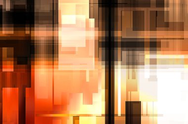 Fütürist soyut geometrik duvar kağıdı. Geometrik renkli şekiller. Dikdörtgen şekilli arka plan. Bir teknolojinin dijital illüstrasyonuName.