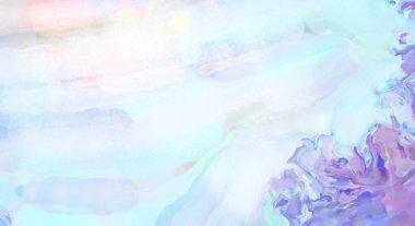 2D çizim. Sanatsal arkaplan resmi. Tablo üzerinde soyut resim. Çağdaş sanat. El yapımı resim. Renkli doku. Modern sanat eserleri. Yüzeyde suluboya fırça darbeleriyle boyama.