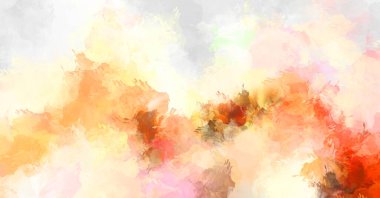 Renkli fırça darbelerinin soyut arkaplanı. fırçalanmış canlı duvar kağıdı. resmedilmiş sanat eseri. Eşsiz ve yaratıcı illüstrasyon.