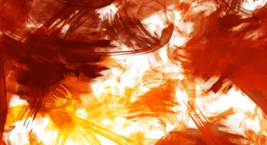 Sanatsal soyut arkaplan. Doku boyalı duvar kağıdı. Boya darbeleriyle yaratıcı bir illüstrasyon. Fırça desenli resim.