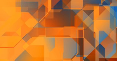 Dinamik bileşime sahip minimalist düz stil içinde modayı takip eden geometrik soyut arkaplan. 