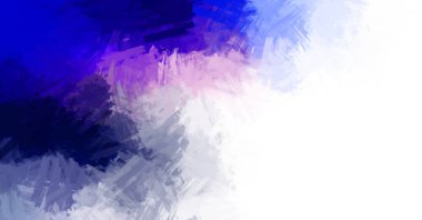 Modern sanat. Taranmış Boyalı Soyut Arkaplan. Fırça darbesi ile boyanmış. Boya darbeleri. 2B Görüntü.