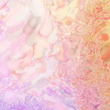 Çağdaş sanat. El işçiliğinin renkli dokusu. Modern resim. Yüzeyde suluboya vuruşlar. Sanatsal arkaplan resmi. Tablo üzerinde soyut resim. Fırça darbeleri. 