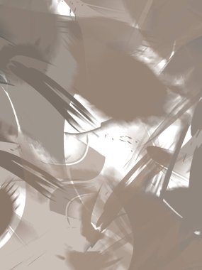 Renkli fırça darbelerinin soyut arkaplanı. fırçalanmış canlı duvar kağıdı. resmedilmiş sanat eseri. Eşsiz ve yaratıcı illüstrasyon.