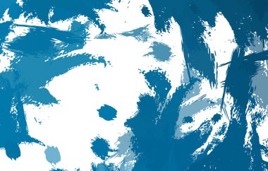 Sanatsal soyut arkaplan. Doku boyalı duvar kağıdı. Boya darbeleriyle yaratıcı bir illüstrasyon. Fırça desenli resim.