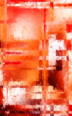 Modern sanat. Renkli çağdaş sanat eserleri. Renkli boya darbeleri. Soyut arkaplanda fırça darbeleri. Fırça boyası. Eşsiz duvar sanatı.