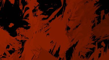 Sanatsal soyut arkaplan. Doku boyalı duvar kağıdı. Boya darbeleriyle yaratıcı bir illüstrasyon. Fırça desenli resim.