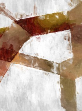 Soyut arkaplanda pürüzlü fırça darbeleri. Fırça boyası. Renkli boya darbeleri. Eşsiz duvar sanatı. Tuvaldeki modern sanat. Renkli çağdaş sanat eserleri. 