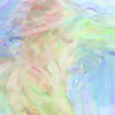 El yapımı sürreal soyut desenli suluboya. Modern sanatsal resim. 2D çizim. Arkaplan boyası karışımı. Yaratıcı duvar sanatı. Çağdaş sanat.