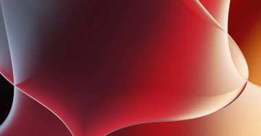 Soyut arkaplan. Değişken renk değişim dalgaları, dinamik hareketlerle. Işık dalgalarının neon renkli soyut tasarımı. Duvar kağıdı, afiş, arkaplan, kart, kitap illüstrasyonu, web sitesi.