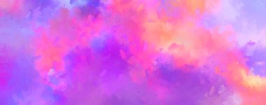 Sanatsal canlılık ve renkli duvar kağıdı. Taranmış Soyut Arkaplan. Fırça darbeli resim. 