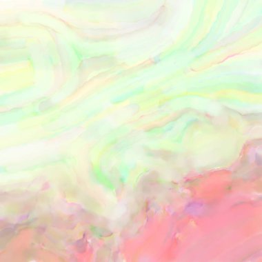 El yapımı sürreal soyut desenli suluboya. Modern sanatsal resim. 2D çizim. Arkaplan boyası karışımı. Yaratıcı duvar sanatı. Çağdaş sanat.