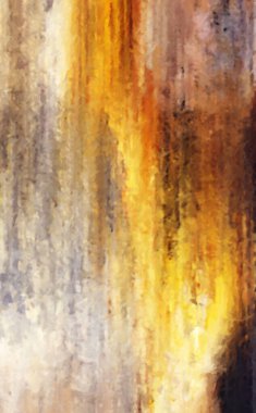 Modern sanat. Renkli çağdaş sanat eserleri. Renkli boya darbeleri. Soyut arkaplanda fırça darbeleri. Fırça boyası. Eşsiz duvar sanatı.