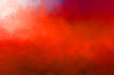 Renkli fırça darbelerinin 2D çizimi. Dekoratif desenli resim. canlı boya desenli arkaplan.