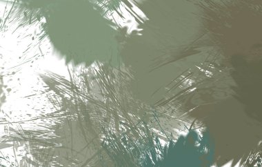 Renkli fırça darbelerinin 2B çizimi. Dekoratif doku resmi. Canlı boya desenli arka plan. Kaotik fırça darbeleri resim.