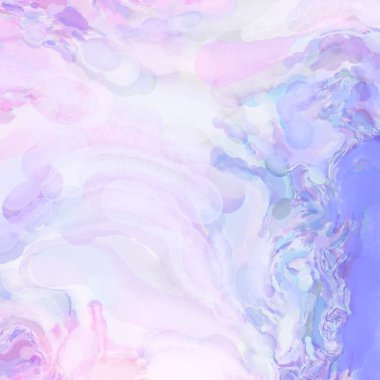 Çağdaş sanat. El işçiliğinin renkli dokusu. Modern resim. Yüzeyde suluboya vuruşlar. Sanatsal arkaplan resmi. Tablo üzerinde soyut resim. Fırça darbeleri. 