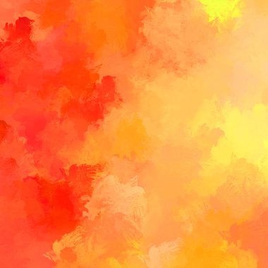 Canlı fırça darbeleriyle boyanmış. Renkli desenli resim. Fırçalanmış duvar kağıdını boya.