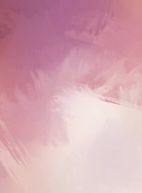 Renkli fırça darbelerinin 2D çizimi. Dekoratif desenli resim. canlı boya desenli arkaplan.