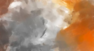 El yapımı sürreal soyut desenli suluboya. Modern sanatsal resim. 2D çizim. Arkaplan boyası karışımı. Yaratıcı duvar sanatı. Çağdaş sanat