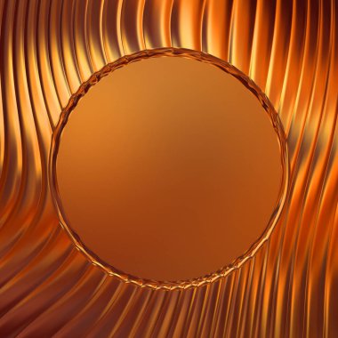 Soyut çerçeveli arkaplan. Renkli, canlı, dalgalı bir duvar kağıdı. Merkezi çerçeveli yaratıcı grafik 2d çizim. Dinamik şekilli modaya uygun sıvı örtüsü.