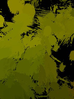 Duvar sanatı Eşsiz ve yaratıcı illüstrasyon. Fırça darbesi ile boyanmış. Renkli fırça darbelerinin soyut arkaplanı. Fırçalanmış canlı duvar kâğıdı. Boyalı sanatsal yaratım.