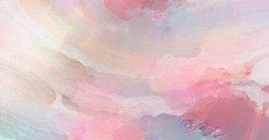 Taranmış Boyalı Soyut Arkaplan. Fırça darbesi ile boyanmış. Boya darbeleri. 2B Görüntü.