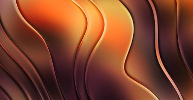 Soyut desen parlak renk arkaplanı. Canlı, dalgalı, dalgalı doku duvarı. Yaratıcı ve güzel duvar kâğıdı.