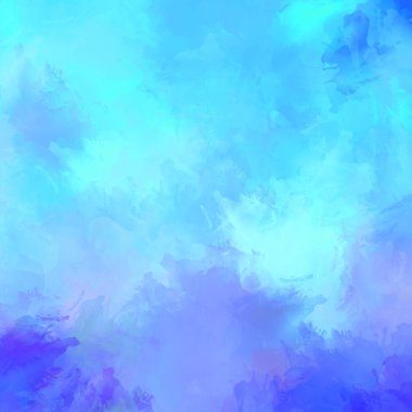 Canlı fırça darbeleriyle boyanmış. Renkli desenli resim. Fırçalanmış duvar kağıdını boya.