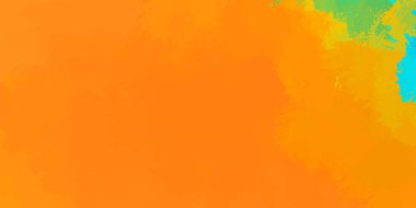 Taranmış Boyalı Soyut Arkaplan. Vahşi kaotik fırça darbeleri. Boya darbeleri. 2D İllüstrasyon. Fırça darbeli resim.