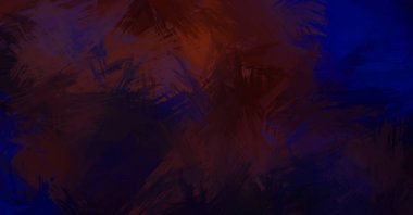 Renkli fırça darbelerinin soyut arkaplanı. fırçalanmış canlı duvar kağıdı. resmedilmiş sanat eseri. Eşsiz ve yaratıcı illüstrasyon.