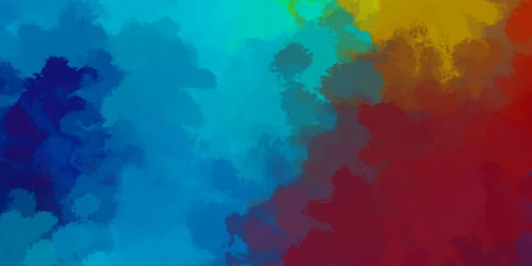 Kreativ Illustration Med Drag Färg Penselmönstermålning Konstnärlig Abstrakt Bakgrund Textur — Stockfoto