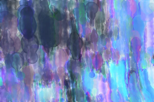 Çağdaş sanat. El yapımı resim. Modern sanat eserleri. Yüzeyde suluboya fırça darbeleriyle resim yapmak. 2D çizim. Sanatsal arkaplan resmi. Tablo üzerinde soyut resim. Renkli doku.