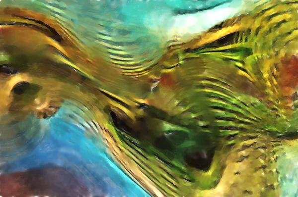 Modern sanat. Renkli çağdaş sanat eserleri. Renkli boya darbeleri. Soyut arkaplanda fırça darbeleri. fırça boyası.