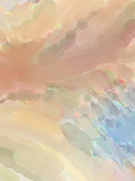 Soft Watercolor Wallpaper Artistic Painting Softly Brushed Colors Pastel Colors — Stock Photo, Image