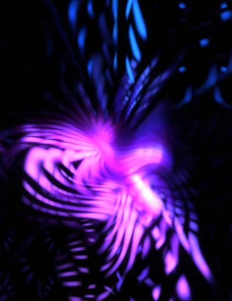 Lätta Partikelspår Ljusexplosionsstjärna Med Glödande Partiklar Och Linjer Vackra Rörliga — Stockfoto