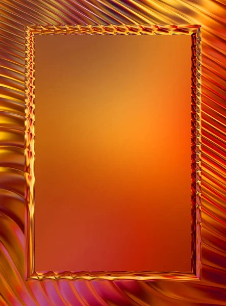 Soyut çerçeveli arkaplan. Renkli, canlı, dalgalı bir duvar kağıdı. Merkezi çerçeveli yaratıcı grafik 2d çizim. Dinamik şekilli modaya uygun sıvı örtüsü.