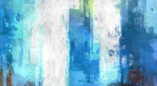 Soyut arkaplanda pürüzlü fırça darbeleri. Fırça boyası. Renkli boya darbeleri. Eşsiz duvar sanatı. Tuvaldeki modern sanat. Renkli çağdaş sanat eserleri. 
