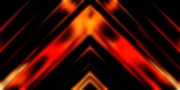 Abstract Shining Geometric Lights Background Fractal Symmetric Graphic Illustration Intersecting — Stock Photo, Image