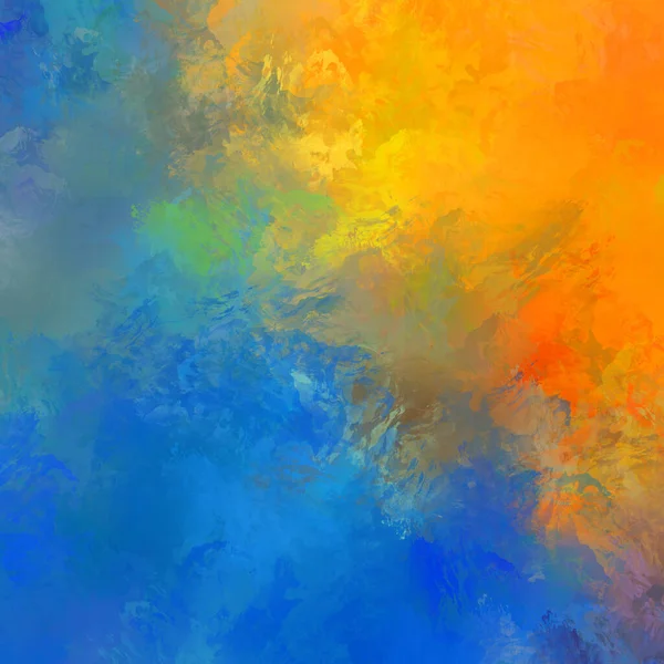 Boya darbeleri. 2D İllüstrasyon. Taranmış Boyalı Soyut Arkaplan. Fırça darbesi ile boyanmış. Modern sanat.