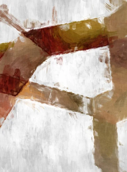 Soyut arkaplanda pürüzlü fırça darbeleri. Fırça boyası. Renkli boya darbeleri. Eşsiz duvar sanatı. Tuvaldeki modern sanat. Renkli çağdaş sanat eserleri. 