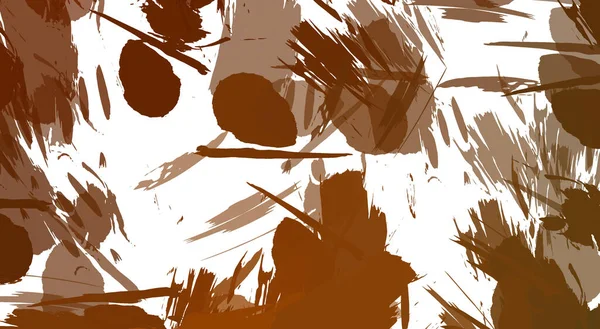 Renkli fırça darbelerinin 2B çizimi. Dekoratif doku resmi. Canlı boya desenli arka plan. Kaotik fırça darbeleri resim.