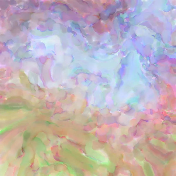 Pastel renklerde suluboya resim. Poster, duvar sanatı, afiş, kart, kitap kapağı ya da ambalaj için rahatlatıcı kompozisyonun yumuşak renkli çizimi. Modern fırça darbeleri resim.