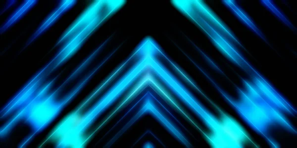 Abstract Shining Geometric Lights Background Fractal Symmetric Graphic Illustration Intersecting — Stock Photo, Image