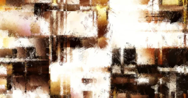 Modern sanat. Renkli çağdaş sanat eserleri. Renkli boya darbeleri. Soyut arkaplanda fırça darbeleri. Fırça boyası. Eşsiz duvar sanatı.