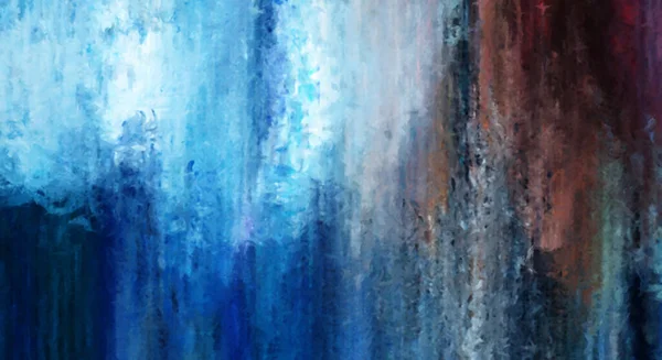 Modern sanat. Renkli çağdaş sanat eserleri. Renkli boya darbeleri. Soyut arkaplanda fırça darbeleri. Fırça boyası. Eşsiz duvar sanatı.