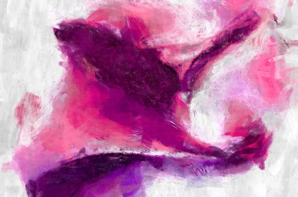 Soyut arkaplanda pürüzlü fırça darbeleri. Fırça boyası. Renkli boya darbeleri. Eşsiz duvar sanatı. Tuvaldeki modern sanat. Renkli çağdaş sanat eserleri. 