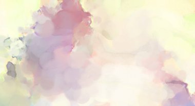 2D çizim. Sanatsal arkaplan resmi. Tablo üzerinde soyut resim. Çağdaş sanat. El yapımı resim. Renkli doku. Modern sanat eserleri. Yüzeyde suluboya fırça darbeleriyle boyama.