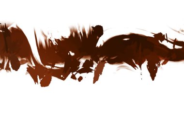 resmedilmiş sanat eseri. fırçalanmış canlı duvar kağıdı. Eşsiz ve yaratıcı illüstrasyon. Renkli fırça darbelerinin soyut arkaplanı. 